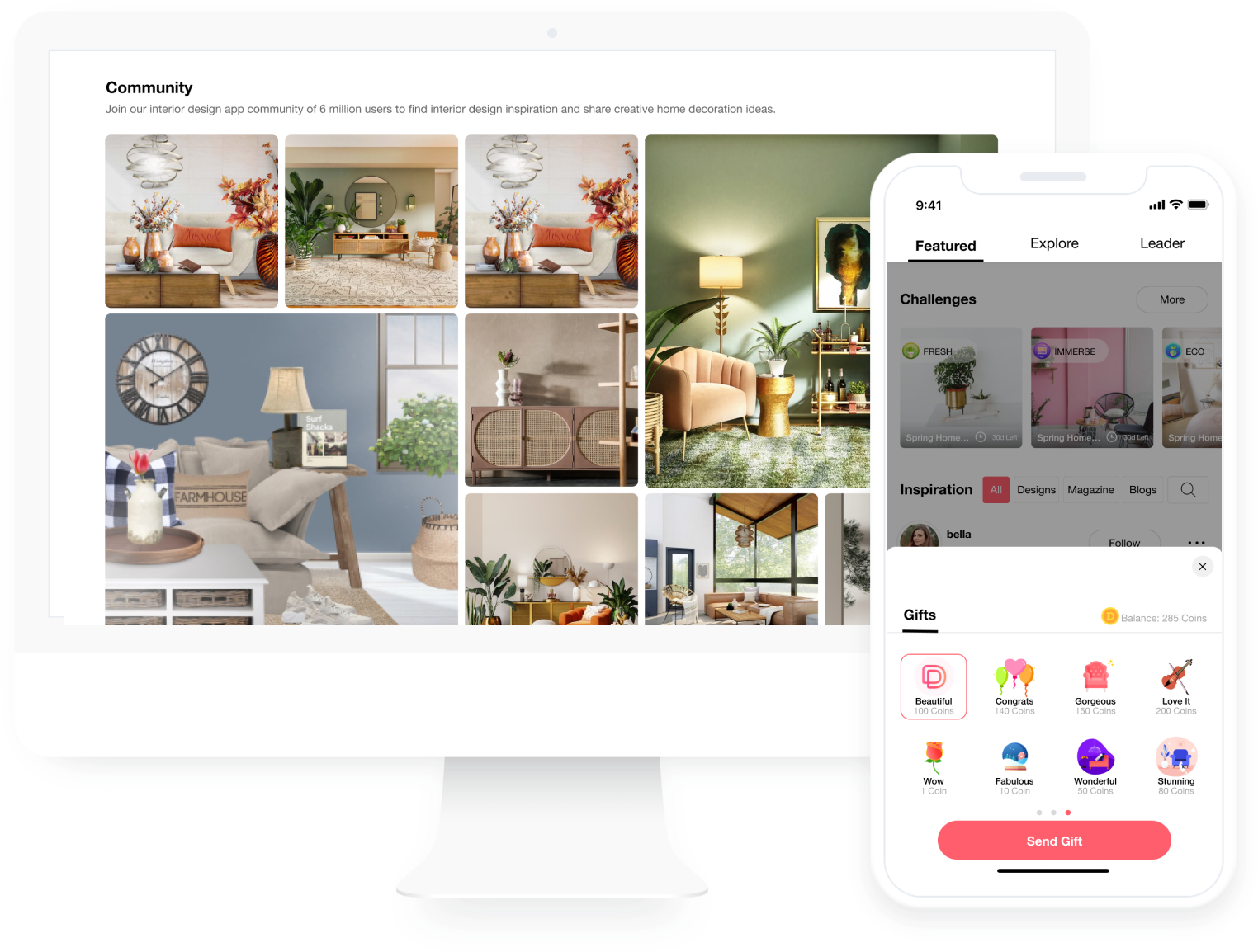Shared workspace layout from DecorMatters design community featuring workspace inspiration